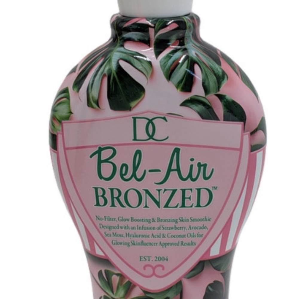 DC Bel-Air Bronzed Tanning Lotion – Pink & Green